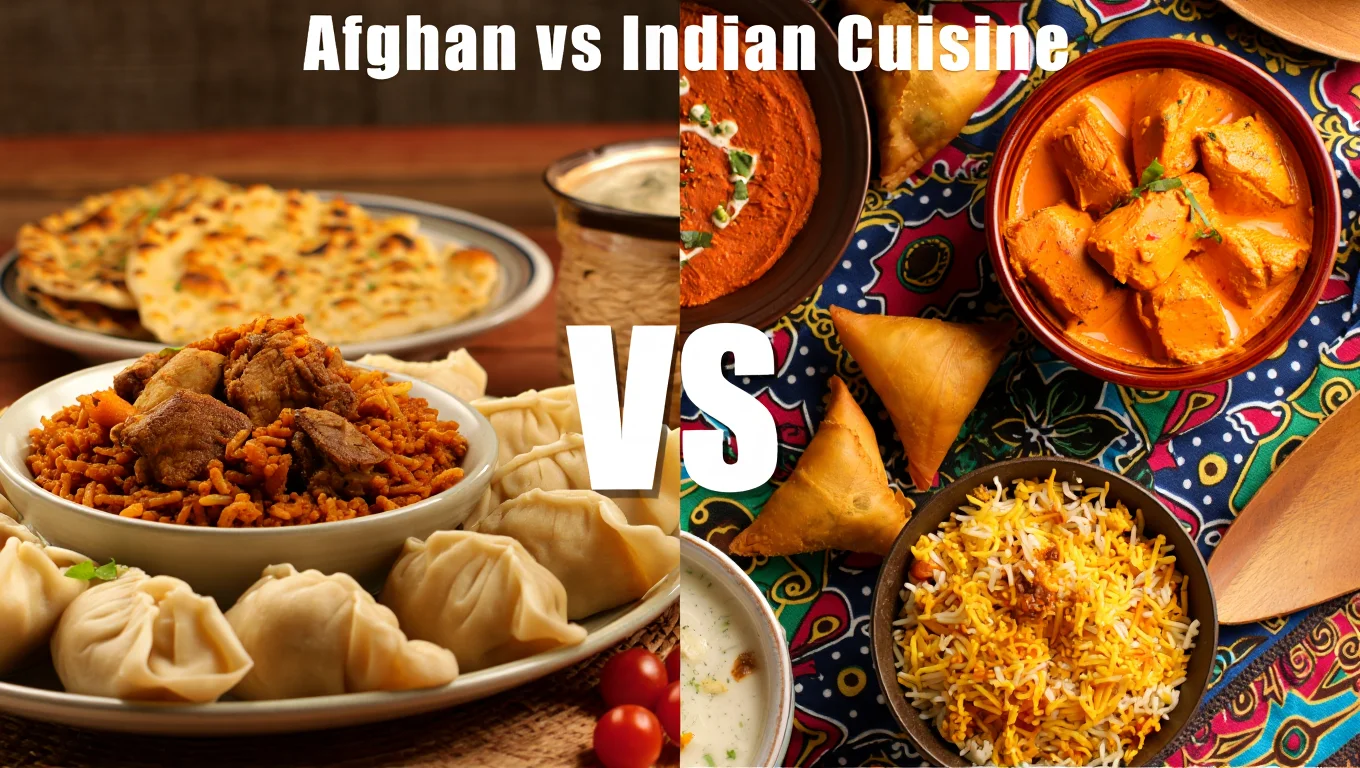 Afghan Food vs Indian Food