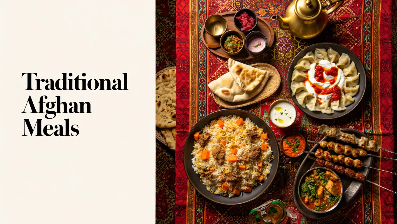 traditional Afghan meals